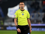 The referee of the Lazio vs AC Milan match has been suspended for a month. He showed three red cards