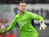 Source: Ancelotti made the final choice in favour of Andriy Lunin