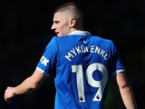 Everton's official statement on Vitaliy Mykolenko's injury