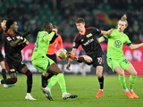 Wolfsburg gegen Union 1:1. Deutsche Meisterschaft, Runde 24. Spielbericht, Statistik