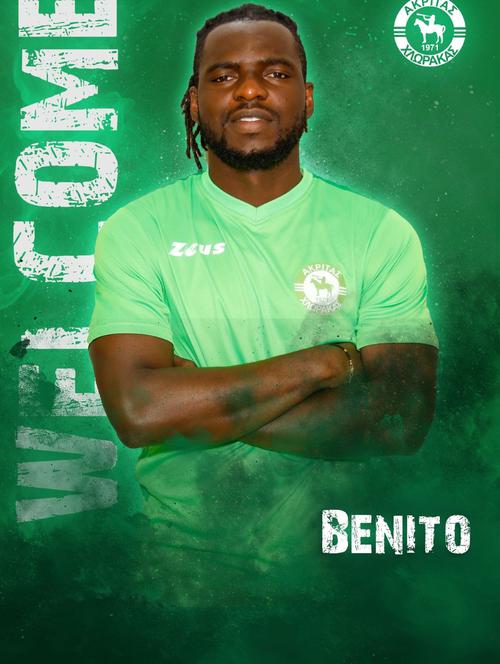 Официально. Бенито стал игроком кипрского клуба «Акритас Хлоракас»
