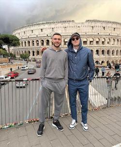 Гуцуляк зустрівся з Довбиком у Римі (ФОТО)