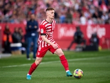 Tsygankov played for Girona in the match against Barcelona