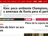 «Плохая погода, странные украинские болельщики…» — испанские СМИ о матче «Барселоны» в Киеве