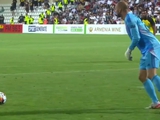 Armenian goalkeeper scored a goal with a direct kick in the qualification of the Conference League (VIDEO)