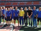 Ветераны «Динамо» побывали на «Донбасс Арене»