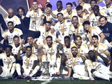 Lunin bestritt ein weiteres Spiel für Real Madrid und wurde mit seiner Mannschaft Sieger des spanischen Superpokals