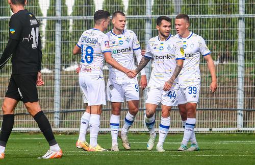 Control match. "Dynamo vs Kolos-2 - 4: 0