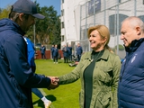 Четвертый президент Хорватии пришла в гости к «Динамо» (ФОТО, ВИДЕО)