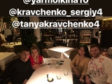 Ярмоленко и Кравченко встретились в Лондоне (ФОТО)