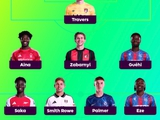 Zabarny made it into the Premier League Team of the Week