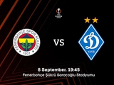 Informationen zum Verkauf von Tickets für das Spiel "Fenerbahce" - "Dynamo"