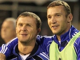 Rebrov und Shevchenko werden wieder in der gleichen Mannschaft spielen