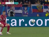 The Russian flag was again displayed at the Euro 2024 match (PHOTO 18+)