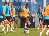 Brian Ceballos held his first training session with Dynamo (PHOTOS)