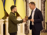 Andrij Szewczenko: „Dziękuję Wołodymyrowi Zełenskiemu za zaszczyt otrzymania odznaczenia Narodowa Legenda Ukrainy”