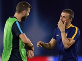 Luis Enrique: "I would take Pique with me to fight"
