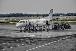«Мариуполь» вошел в историю полтавского аэропорта