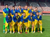 Ukraine's youth team starts elite round of selection for Euro 2024 U-17 with victory over Greece