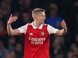 Zinchenko received a yellow card in another match for Arsenal (VIDEO)
