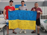 Роман Зозуля: «В Мадрид прилетели украинские Герои на лечение и реабилитацию» (ФОТО)