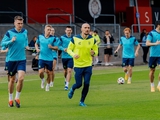Ukraine's national team returned to Taunusstein and trained with an incomplete squad