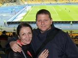 Valeriy Zaluzhnyi published a photo from the Dynamo match 