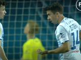 Де Пена не позволил Шапаренко пробить пенальти в матче с «Зарей» (ФОТО)