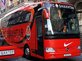 «Шахтер» ездил по Киеву и Львову на автобусе с русскими номерами