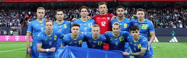 Official application of the Ukrainian national team for Euro 2024