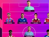 Shearer included Zinchenko in the national team of the 21st round of the Premier League