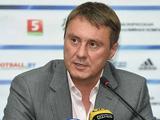 Александр ХАЦКЕВИЧ: «В пять защитников сборная Беларуси играть не будет»