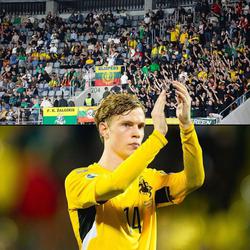 Lithuanian national team midfielder: "A fine from UEFA for 'Putin's f*ck'? Keep chanting, we will pay from bonuses if necessary"