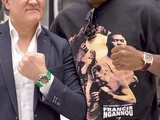 Роналду подарил экс-чемпиону UFC часы за 110 тысяч фунтов (ФОТО)