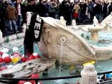 Мэр Рима: «Город опустошен и изранен фанатами «Фейеноорда» (ФОТО)