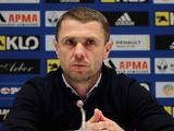 ВИДЕО: Пресс-конференция Сергея Реброва после матча со «Сталью»