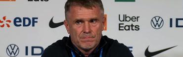 France — Ukraine — 4:0. Press Conference. Serhiy Rebrov: «I’m satisfied with the first half»
