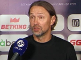 Игорь Костюк: «После второго мяча начали проваливаться, бежали назад…»