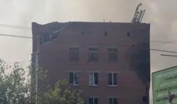 Die Stadt des Debütanten UPL wurde tagsüber von „Shaheden“ angegriffen. Der Schlag traf das Gebäude des TCK