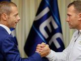 УАФ повністю підтримує жорстку позицію УЄФА щодо президента ФІФА Джанні Інфантіно