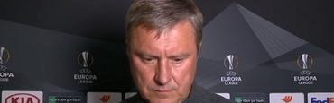 Александр Хацкевич: «Отыграть три мяча у «Челси» тяжело, но мы будем бороться до конца»