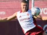 Dovbik partially trained in Roma's general group on Thursday