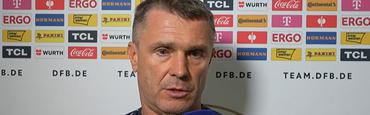 Sergei Rebrov: "I am satisfied with the result of the match, but we made a lot of mistakes in defence".
