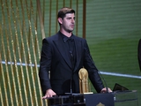 Thibaut Courtois is unhappy with the Ballon d'Or voting results