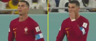 Пресс-атташе сборной Португалии рассказал, что Криштиану Роналду достал из трусов во время матча ЧМ-2022 с Ганой (ФОТО)