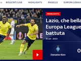 Italian media: 'Lazio's European adventure is off to a very good start'