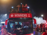"Olympiacos" gewann den ersten Europapokal in der Geschichte Griechenlands