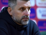 "Obolon vs Dynamo - 1:5. Aftermatch press conference. Serhiy Shishchenko: "We wanted to play more bravely"