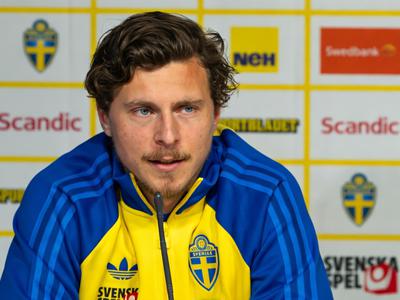 Пресс-конференция. Виктор Линделеф: «С нетерпением жду завтрашнего матча»