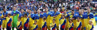Ukraine vs Belgium: starting line-ups. Two forwards!